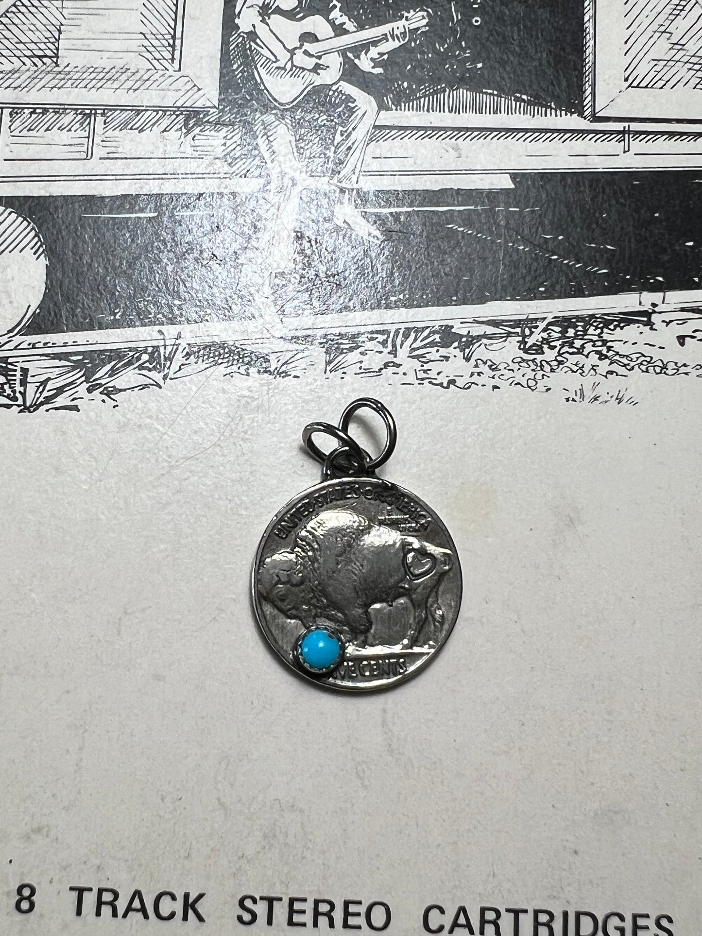 Buffalo nickel pendant